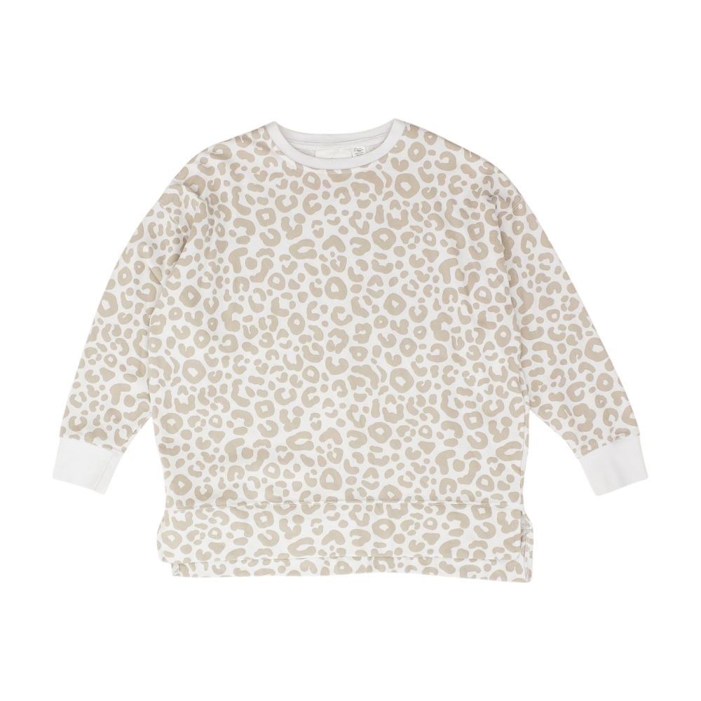 Viv & Lou L/XL Leopard Print Sweatshirt